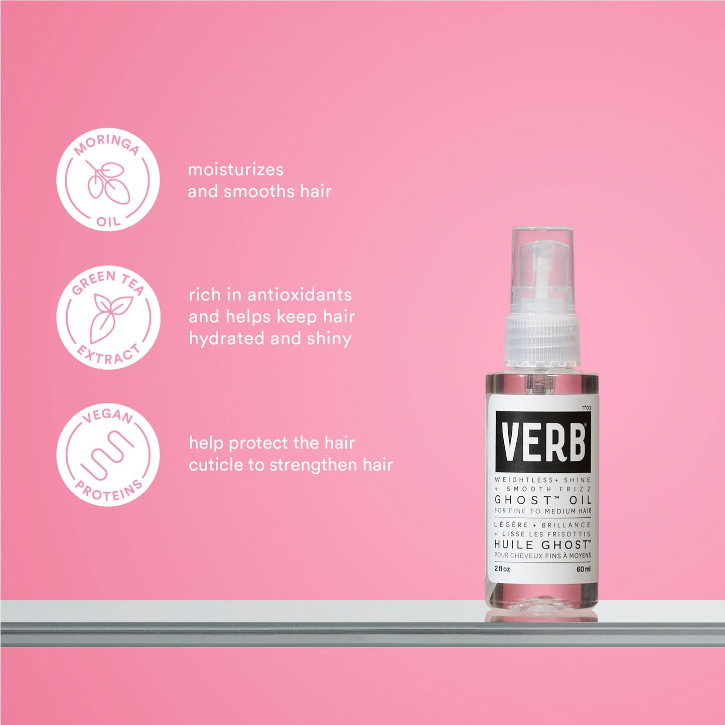 VERB Ghost Discovery Kits - Weightless Shine + Frizz Control - Travel Sized Bestsellers