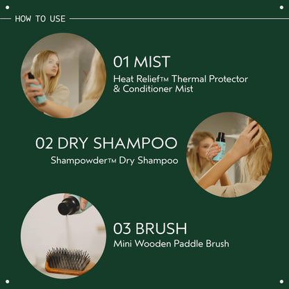 Aveda Wooden Paddle Hair Brush | Detangling, Smoothing Brush | Straightening, Blow Drying | All Hair Types