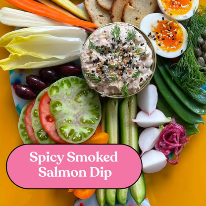 Fishwife Smoked Salmon with Fly by Jing Sichuan Chili Crisp 3-Pack (3.2 Ounce) | Gluten Free, High Protein, Paleo Friendly, Omega-3s | Hand-Packed with Sichuan Chili Sauce
