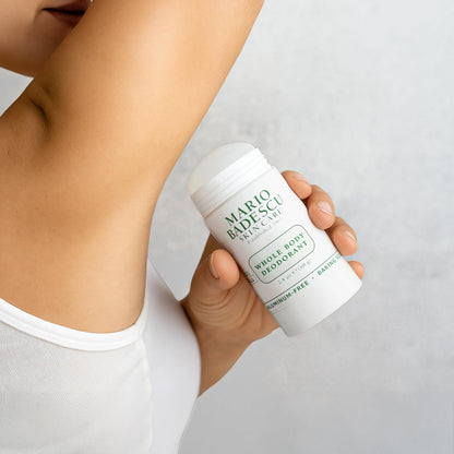 Mario Badescu Whole Body Deodorant for Women and Men, Baking Soda & Aluminum Free, Lightweight All Over Deodorant, Full Body Odor Eliminator for Travel & Daily Use, Non-Irritating, 2.4 Oz