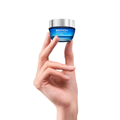 Biotherm Life Plankton Eye Cream. Anti-aging Cream For Younger Looking Eyes. Enriched With Regerating Biotech Plankton Probiotic Fraction For Improved Skin Metabolism And Rejuvenation. 0.5 Fl. Oz