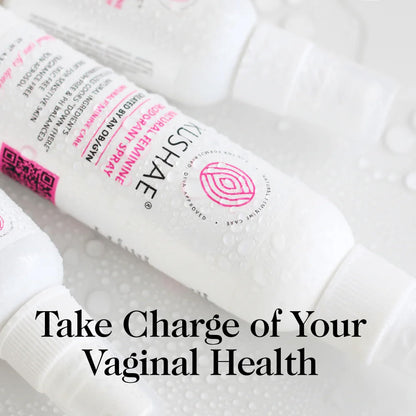Kushae Feminine Hygiene Care Bundle - 2-in-1 Gentle Foaming Wash to Balance pH & Maintain Freshness - Feminine Deodorant Spray for Odor Protection - OB/GYN Made, All-Natural, Made in USA