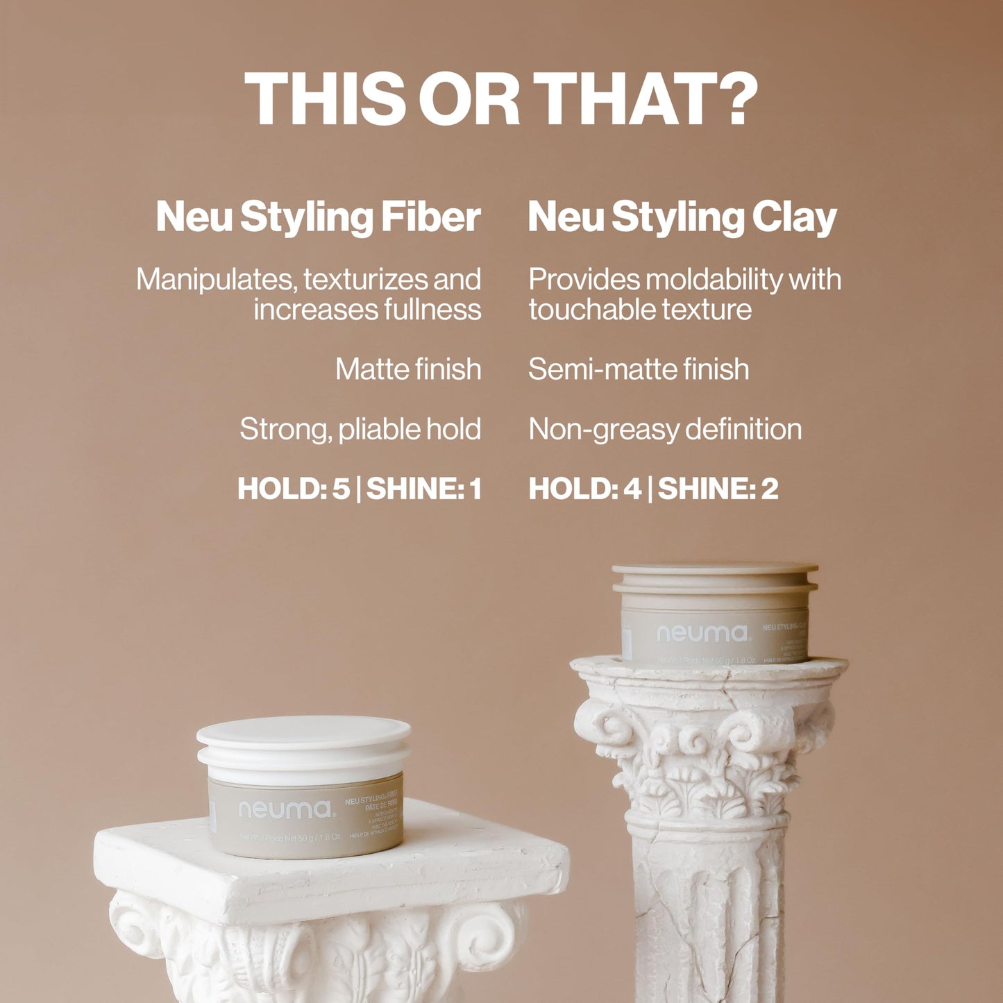 Neuma Neu Styling Hair Fiber 1.8 Fl. Oz. Lavender, Mandarin & Vanilla Scent Texture Fiber