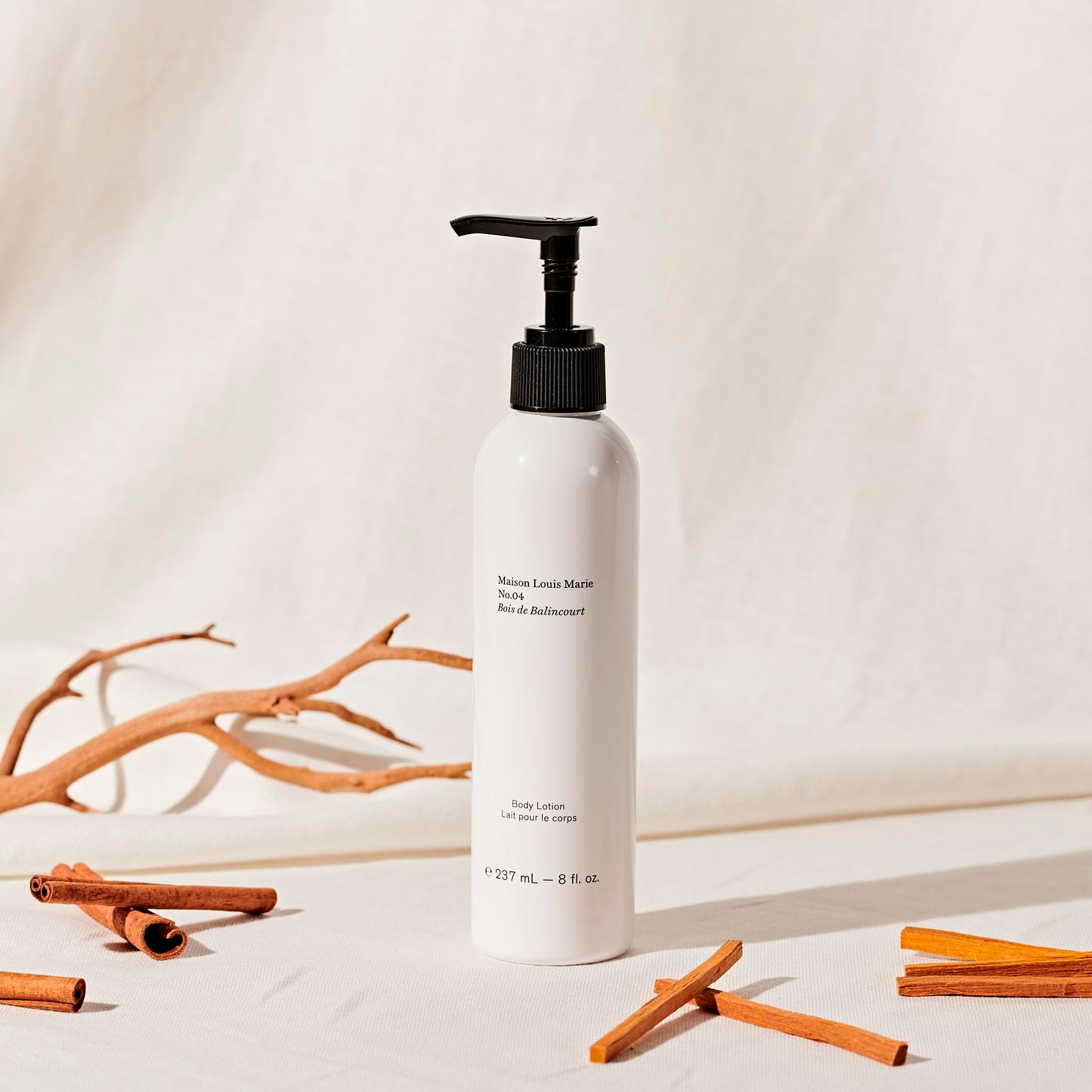 Maison Louis Marie - No.04 Bois de Balincourt Natural Body + Hand Lotion | Luxury Clean Beauty + Non-Toxic Fragrance (7.6 fl oz | 225 ml)
