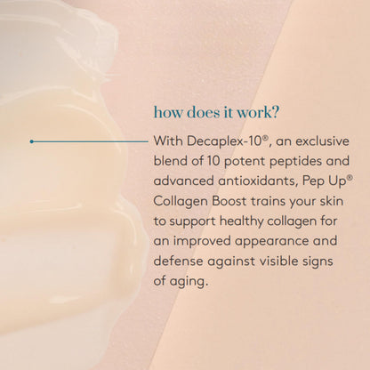 Colorescience Pep Up Collagen Renewal Face & Neck Treatment, Promotes Collagen and Elastin Production, 10 Peptides to Defend Against Signs of Aging