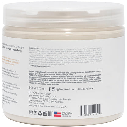BCL SPA organic Milk and Honey with White Chocolate for hands mask, foot mask, and body mask skin care, self care spa treament for women at home , 16 oz