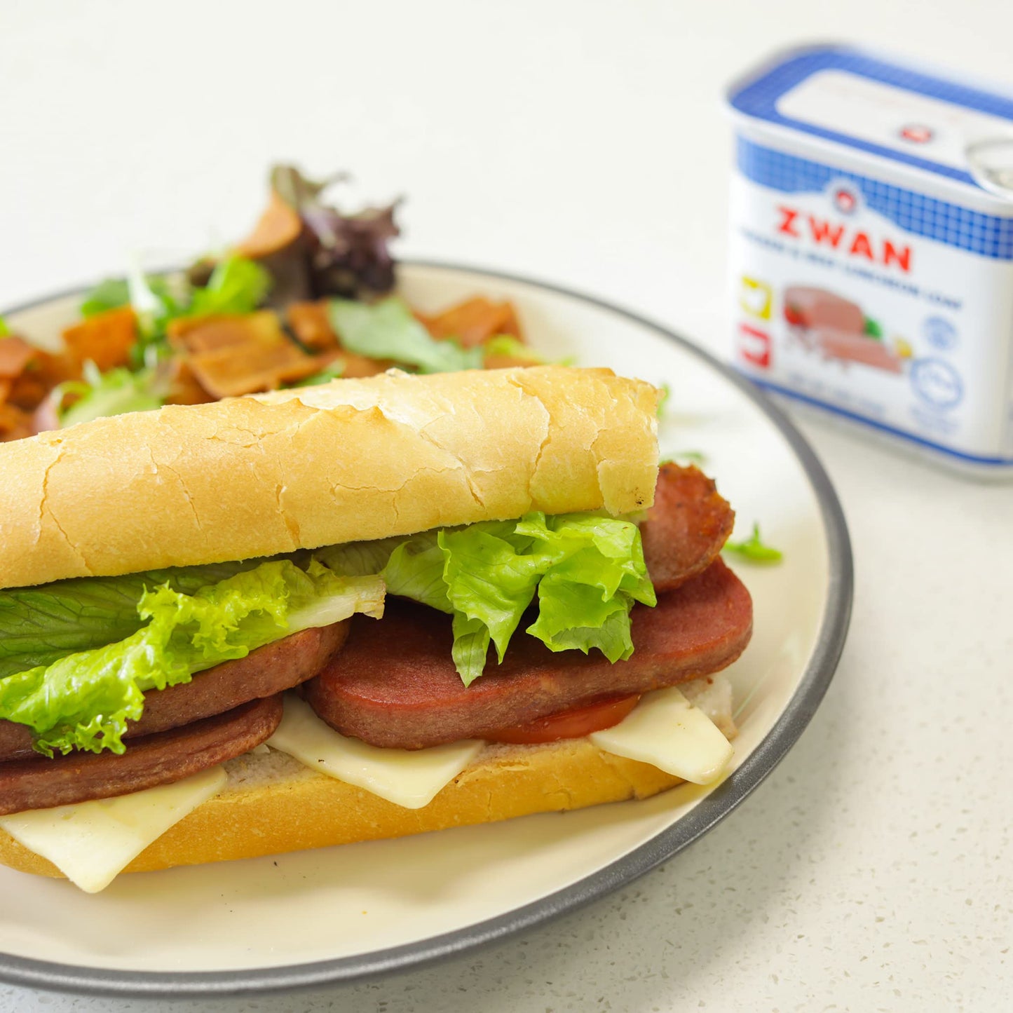 Zwan Luncheon Halal Meat, Chicken/Beef, 12 Ounce