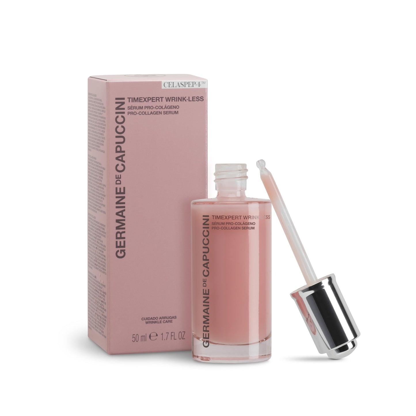 Germaine de Capuccini - Timexpert Wrink·Less - Pro-Collagen Serum - Wrinkle-Smoothing & Elasticity Care - Instant Glow - 1.69 Fl Oz
