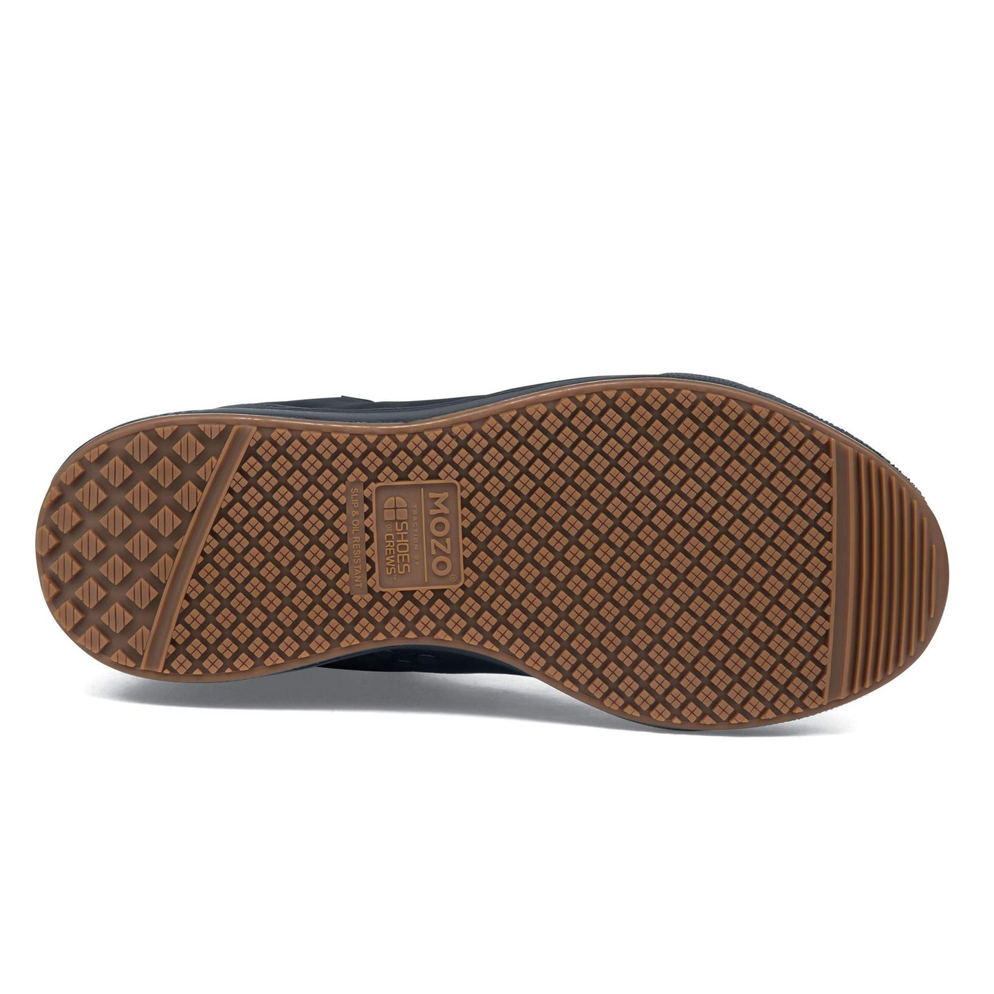 MOZO Men's Slip-Resistant Restaurant Shoes – Comfortable, Non-Slip High-Top Work Sneakers for Culinary Professionals, Kitchen Staff, Chefs - Natural
