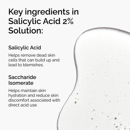 The Ordinary Salicylic Acid 2% Solution, Acne-Fighting Serum for Blemish-Prone Skin