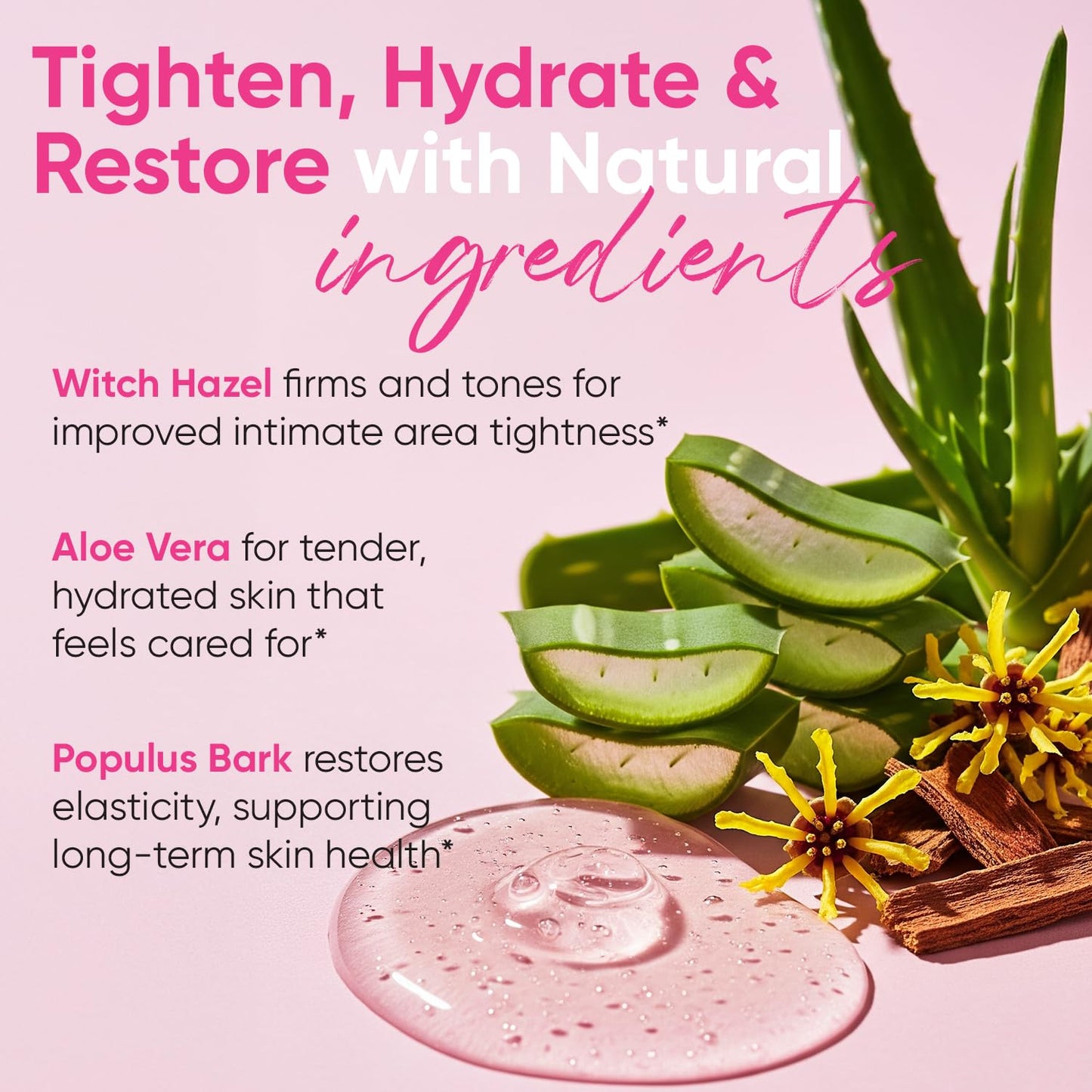 Premium Vaginal Tightening Cream – Tightening Gel for Vag - Fast-acting Tightener for Intimate Pleasure - Natural Firming and Toning - 1oz