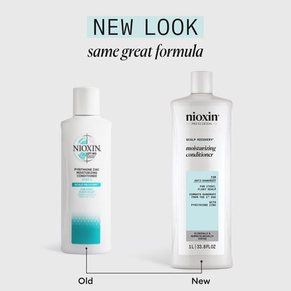 Nioxin Scalp Recovery Moisturizing Conditioner | For Itchy, Flaky Scalp | Anti-Dandruff | Formulated with Pyrithione Zinc & Strengthening Amino Acids