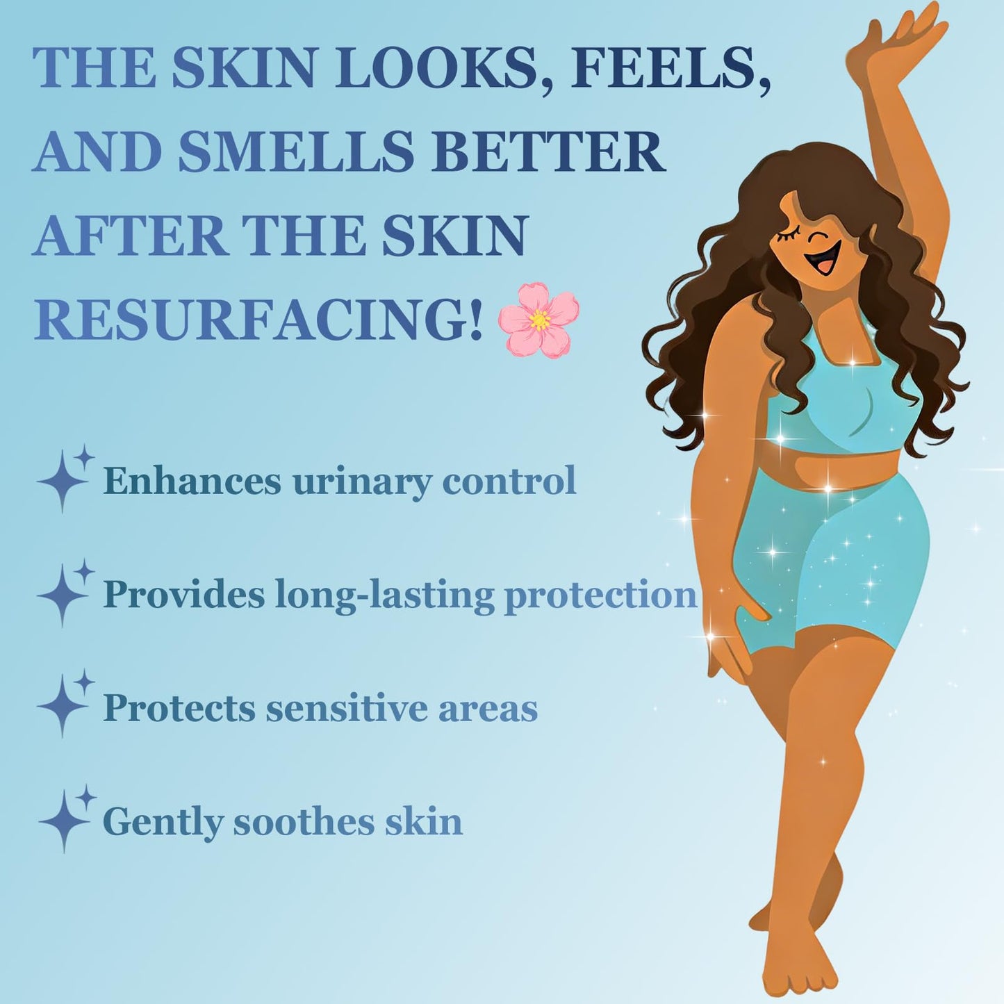 Incontinence Cream for Women, Bladder Comfort & Confidence Support Cream, Anti-Leakage Protection Soothes & Protects, Helps Soothe Itching, Reduce Odor, Cooling Formula with Peppermint