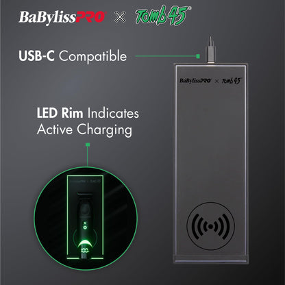 BaBylissPRO x Tomb45 Wirelss Charging Pad
