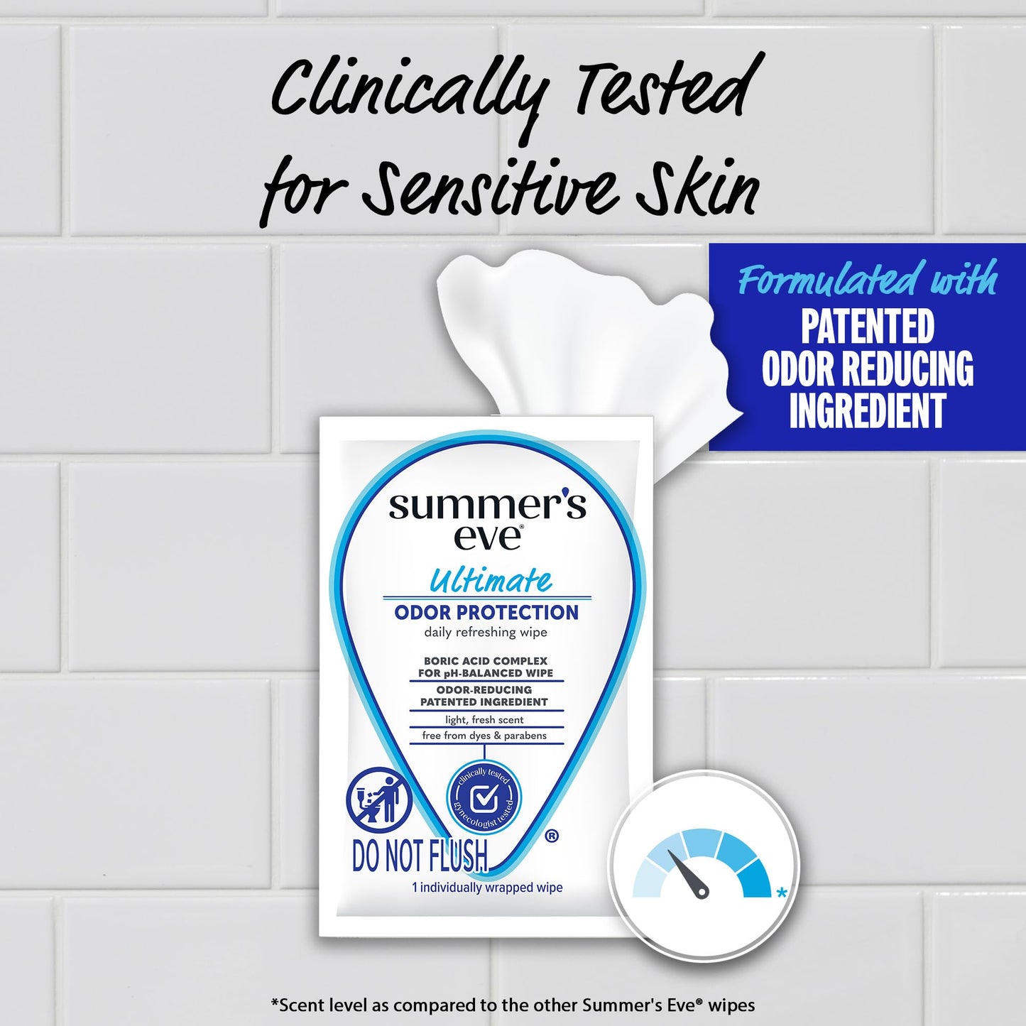 Monistat Feminine Cleanser with Boric Acid, 10 Fl Oz and Summer's Eve pH Balanced Feminine Wipes with Boric Acid, 12 Count