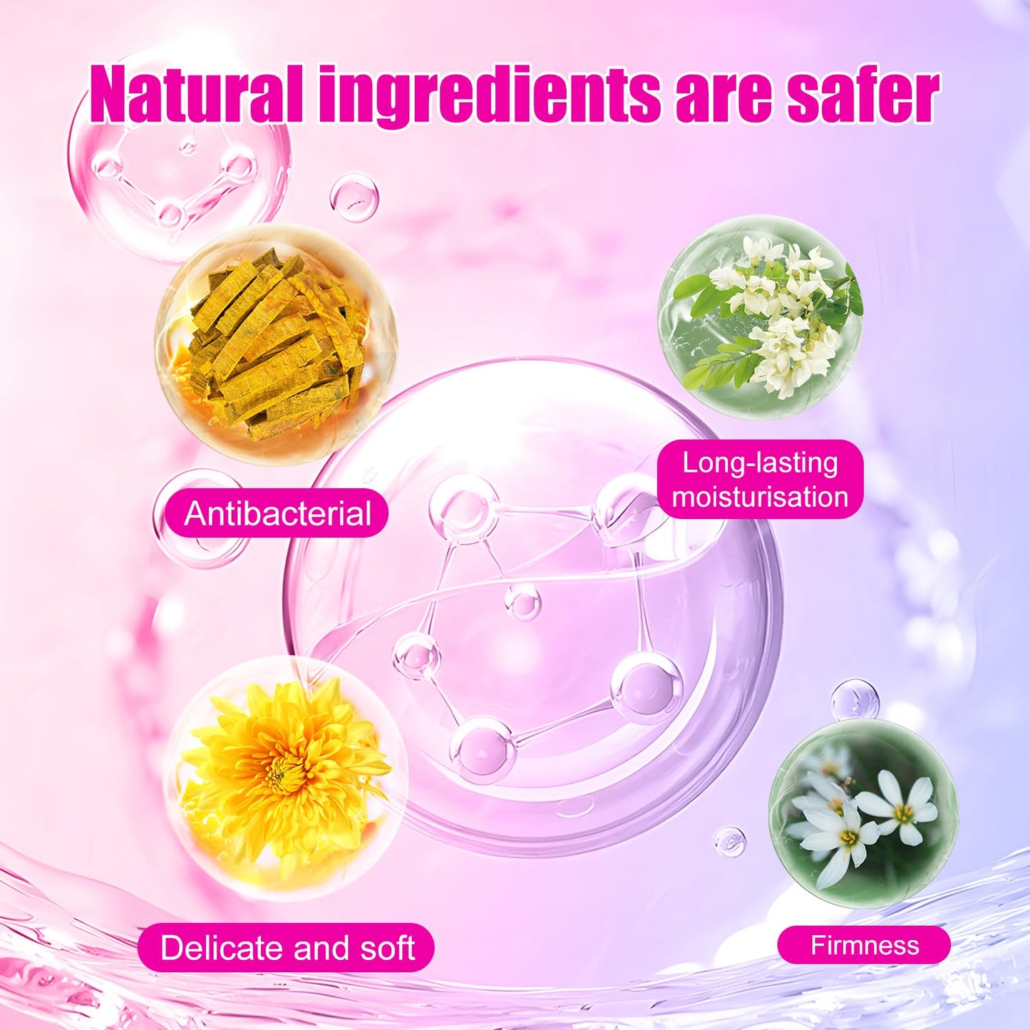 Intimate Moisturizing Gel for Women – pH Balanced, Long-Lasting Moisture, Smooth Comfort, Gentle Daily & Intimate Use, Portable Packs