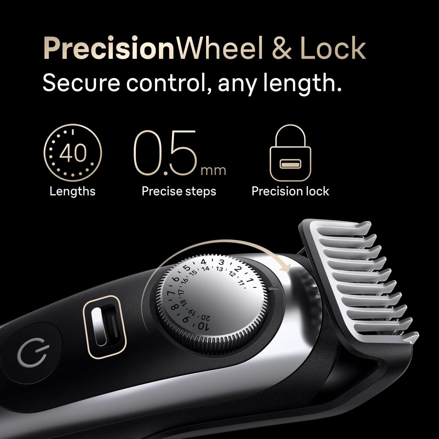 Braun Series 9 All-in-One Multi Grooming Kit for Men, 13-in-1 Beard Trimmer, Body Groomer, Hair Clipper and Manscaping for Face & Body, 9440