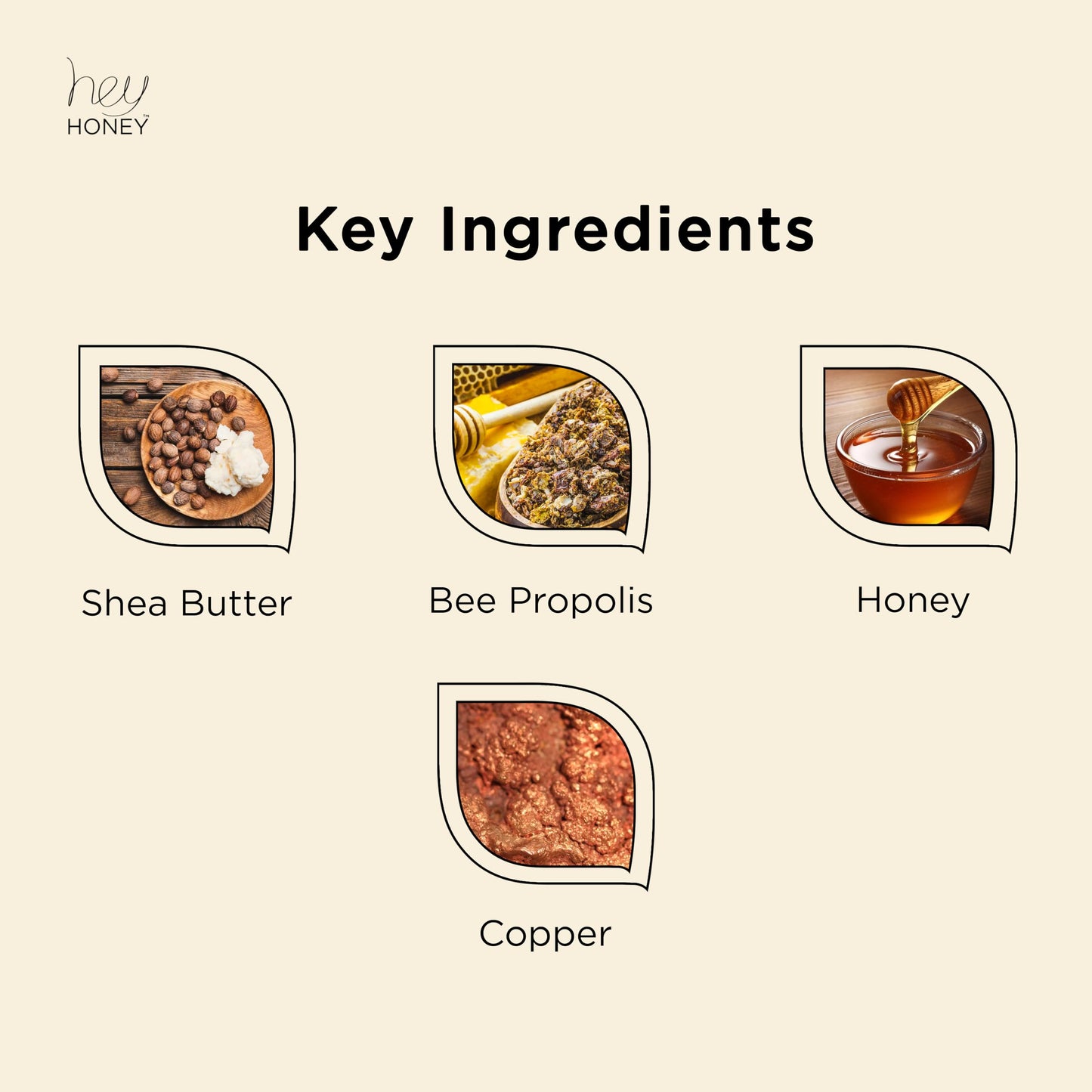 Hey Honey Skincare Copper Peel Off Face Mask with Honey, Propolis & Aloe | Hydrating & Exfoliating Facial Mask for Glowing Skin, Pore Cleansing & Anti-Aging Facial for Dull, Tired Skin 2.2 oz.
