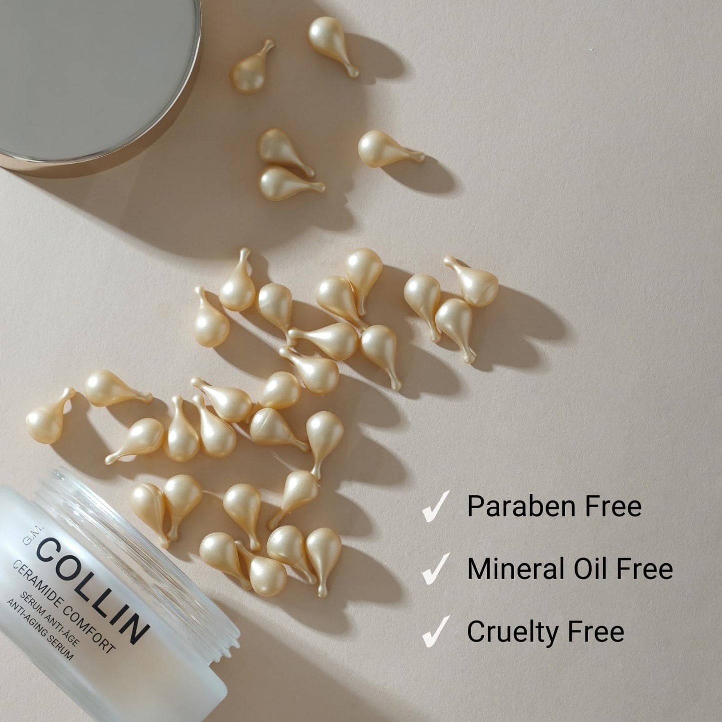 G.M. COLLIN Ceramide Comfort Serum | Anti-Aging Serum for Face | Hydrates and Protects the Skin Barrier with Vitamin E and Ceramide