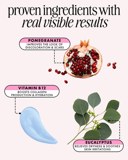 Truly Beauty Jelly Booster Pigment Body Potion, Lightweight, Fast Absorbing Acne Scar Treatment for Face And Body, Scar Removal Ointment/Serum for Everyday Use, 3.1 Fl.Oz