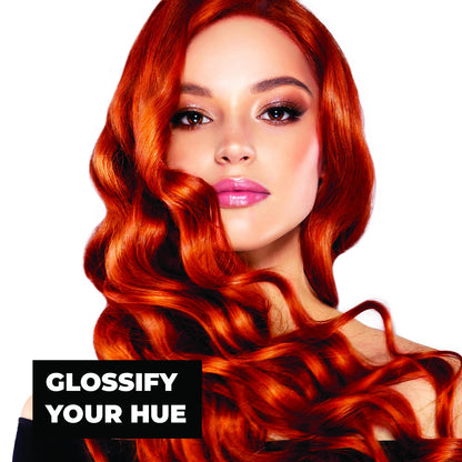 Keracolor High Shine Tinted Hair Gloss, In-Shower Hair Glaze, Sheer Color-Enhancing Glossing Treatment, Auburn, 8 Fl Oz