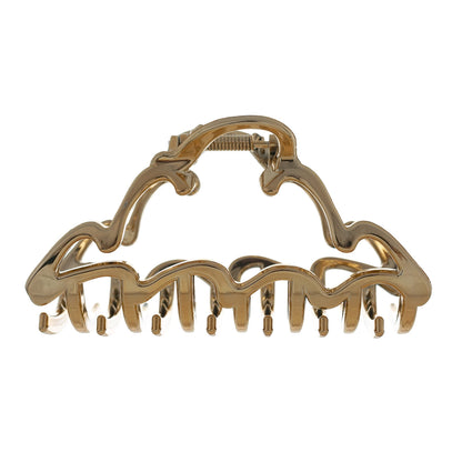 Ouidad Made for Curls XL Claw Clips, Gold and Silver, 2 Count