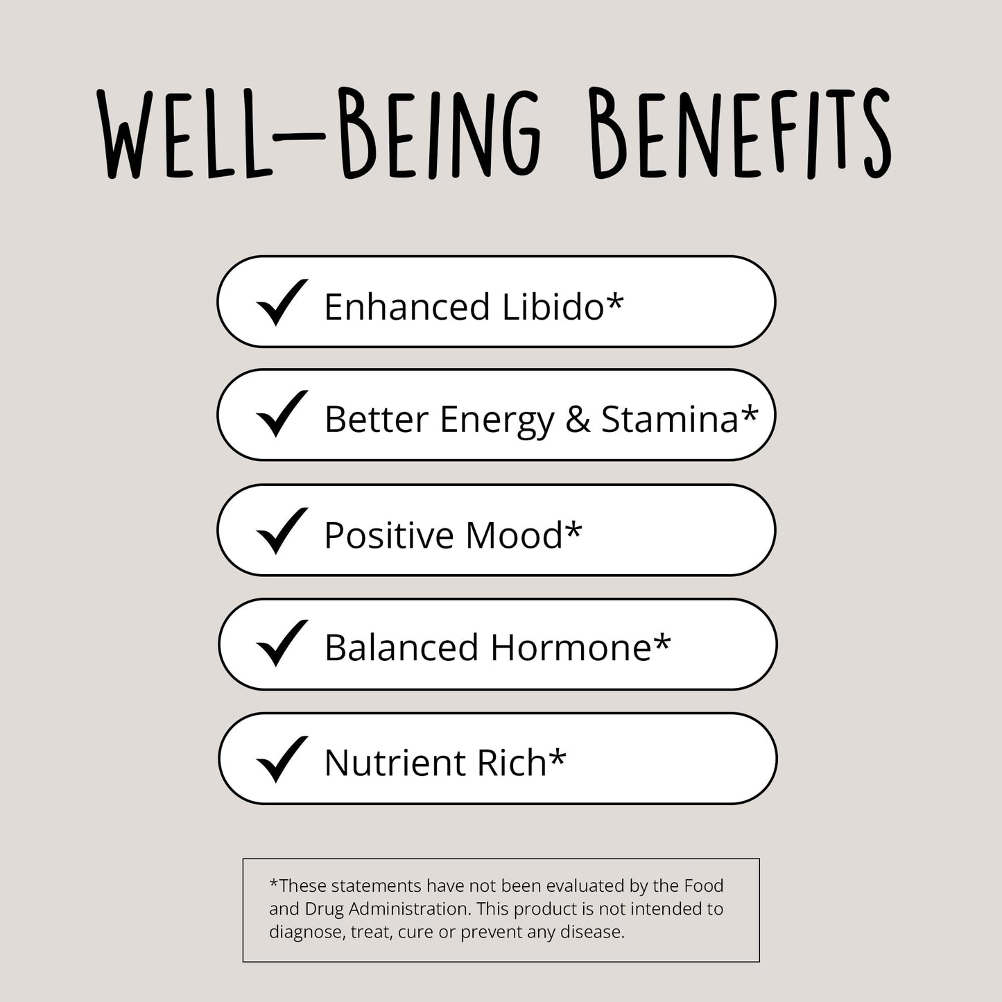 Happy Healthy Hippie Vaginal Probiotics for Women & Organic Maca Root Capsules