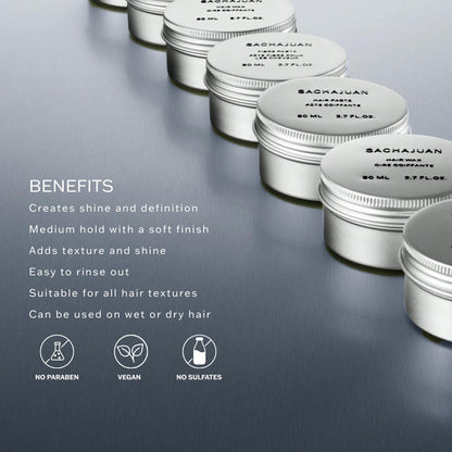 SachaJuan Hair Wax 80 ml / 2.7 oz