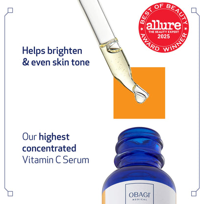 Obagi Medical Professional-C Vitamin C Serum – Helps Brighten Skin Tone and Minimize the Appearance of Fine Lines & Wrinkles – Safe for Sensitive Skin