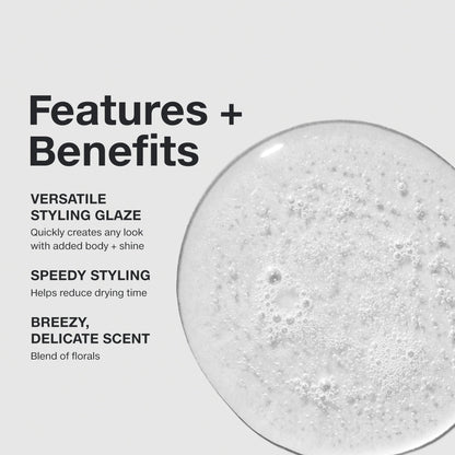 Paul Mitchell Super Sculpt Styling Glaze, Flexible Hold, Lasting Memory + Shine, For All Hair Types