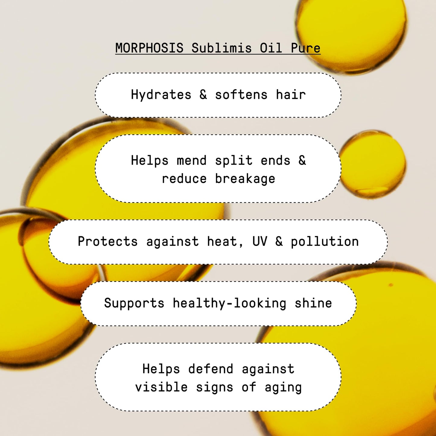 FRAMESI Morphosis Sublimis Pure Hair Oil