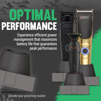 Tomb 45 Power Pod for Gamma and Stylecraft Ergo Trimer - All in One Charging Stand for Mens Trimmers - High Performance