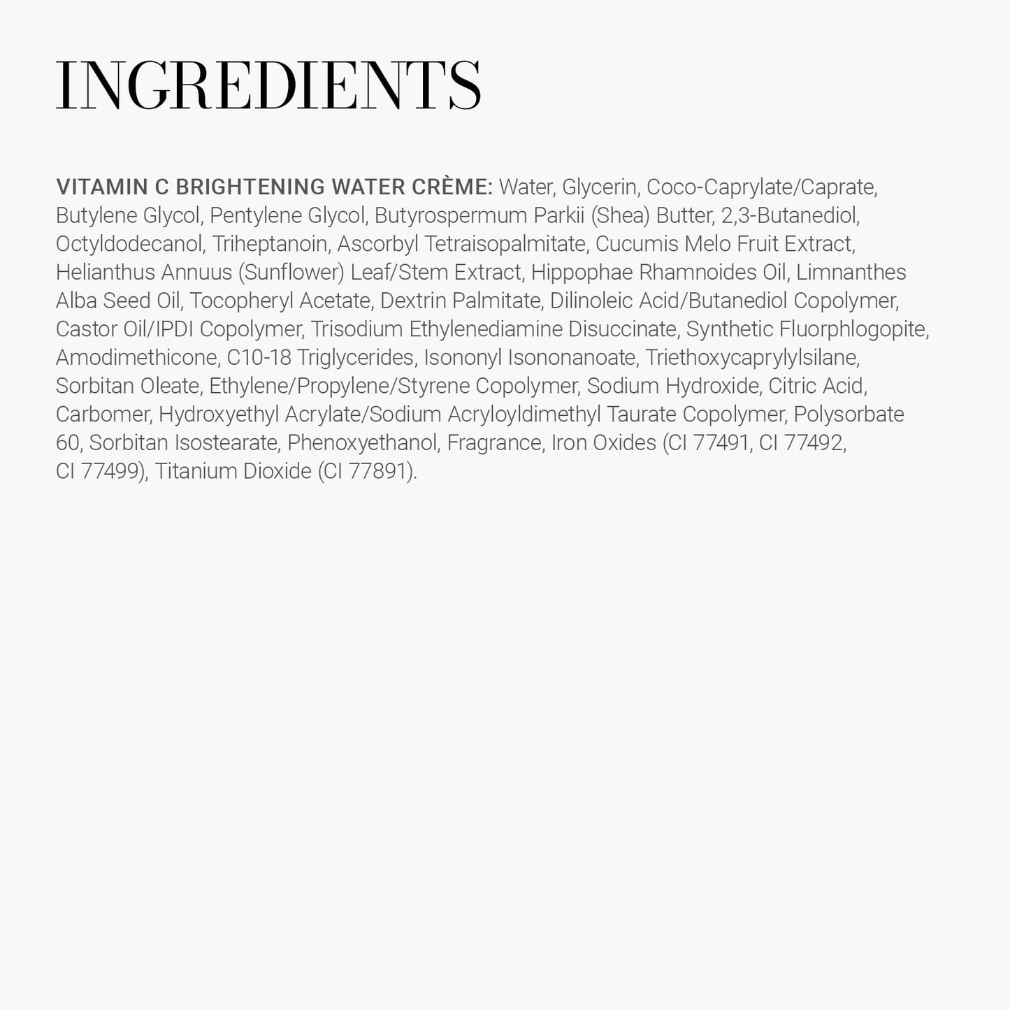 Meaningful Beauty Vitamin C Overnight Brightening Water Creme with Activated Hydraspheres