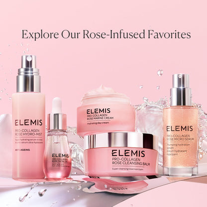 ELEMIS Pro-Collagen Rose Micro Serum | Hydration serum that plumps, soothes, and nourishes your skin while reducing fine lines & wrinkles.