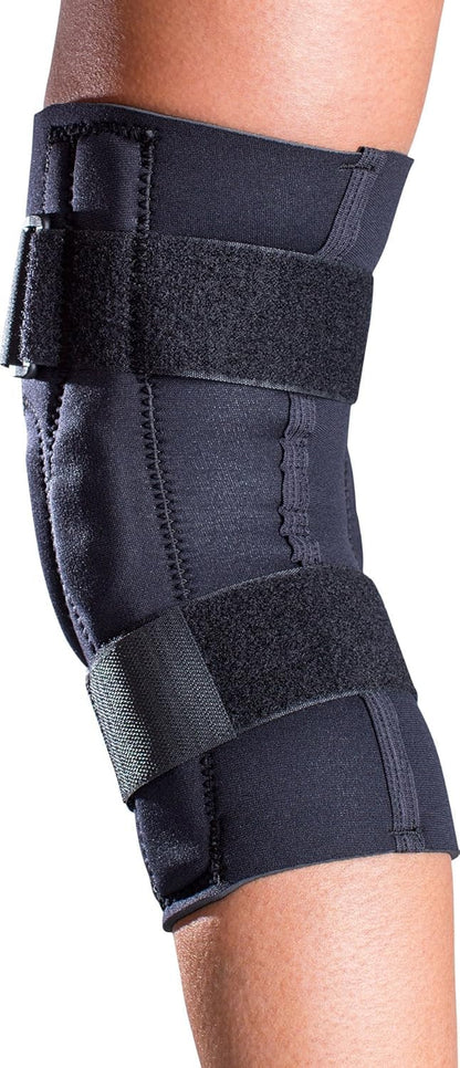 DonJoy Performer Hinged Patella Stabilizer Knee Brace, Neoprene