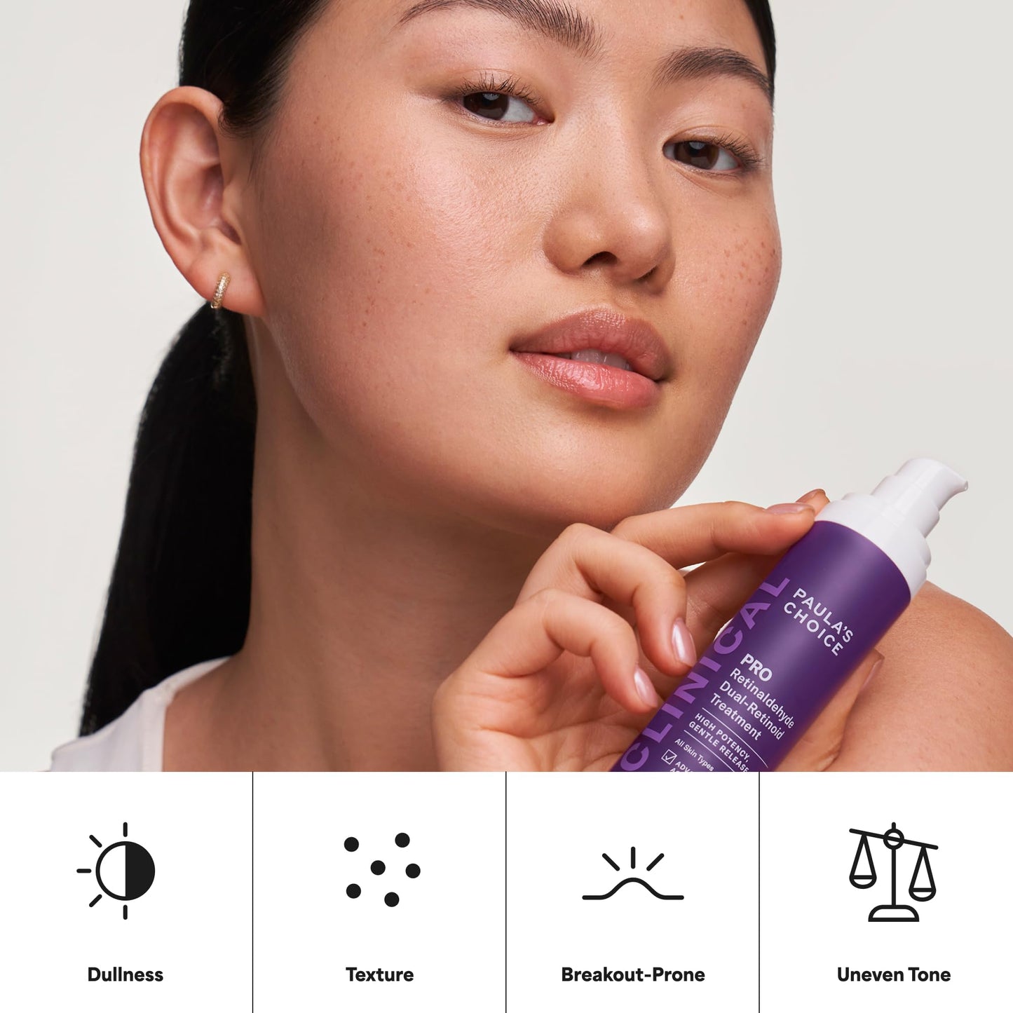 Paula’s Choice Pro Retinaldehyde Dual-Retinoid Face Serum Advanced Treatment, High Potency Anti-Aging Serum for Face, Breakout-Prone Skin, Radiance & Rough, Bumpy Texture, Fragrance-Free