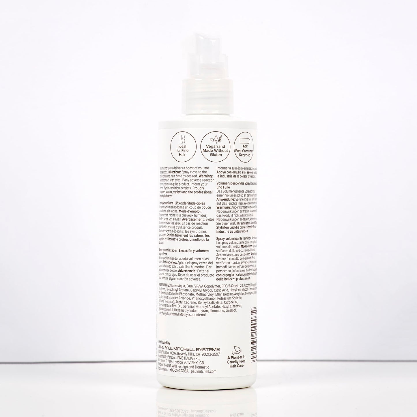 Paul Mitchell Extra-Body Root Boost Volumizing Spray, Targeted Lift, Adds Fullness, For Fine Hair