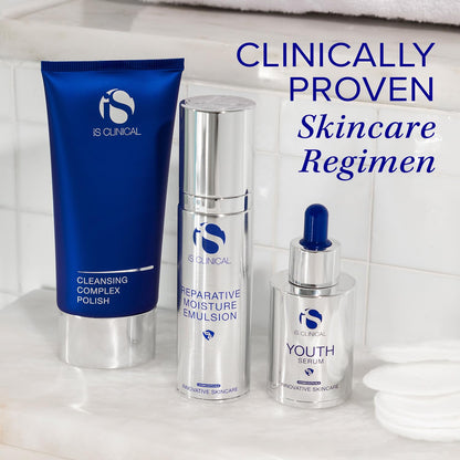 iS CLINICAL Youth Serum, Anti-Aging Serum, Collagen serum for face; Hydrating & Brightening Serum for fine lines and wrinkles
