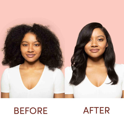 Mizani Thermasmooth Smooth Guard Smoothing Serum - Protects Against Heat Damage With Coconut Oil, For Curly Hair