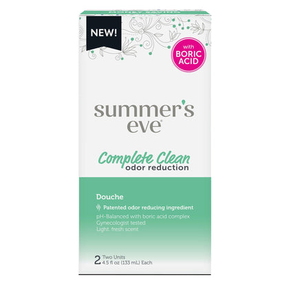 Dorzu RepHresh Vaginal Gel (4ct) and Summer's Eve Feminine Douche (2 Units)