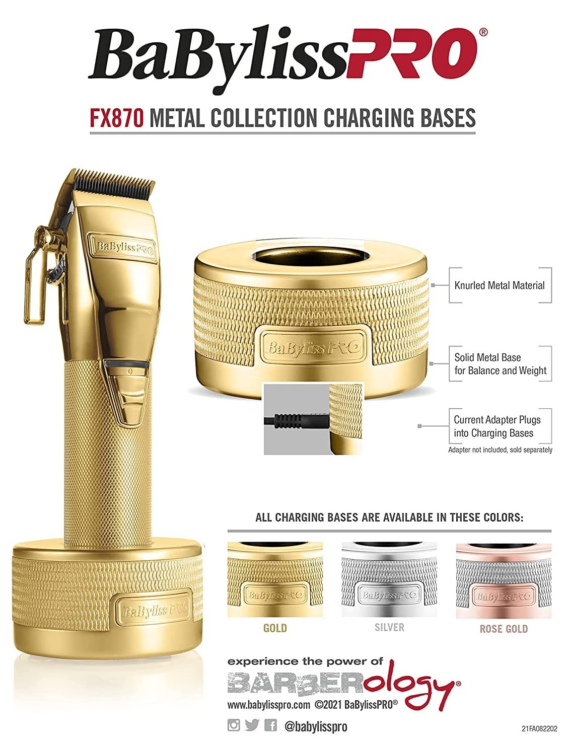 MetalFX Clipper Charging Bases