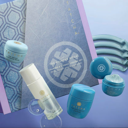 Tatcha The Starter Ritual Set - Soothing for Sensitive Skin | 2 Week Introductory Set | $93 Value