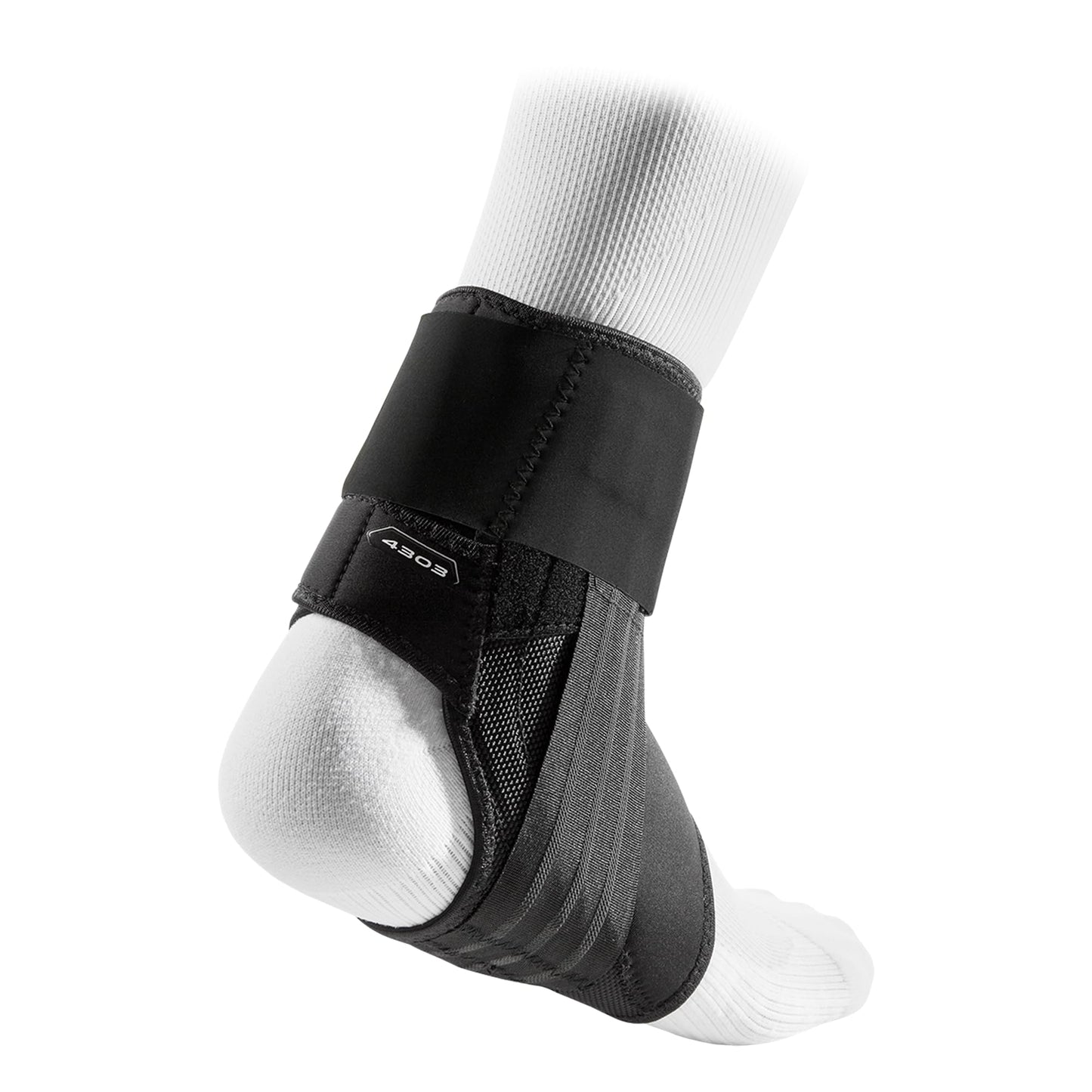 McDavid Ankle Brace, Low Profile Lace-Free Phantom Ankle Braces for Men Basketball and more. Lightweight Design, Advanced Strapping & Flex-Support
