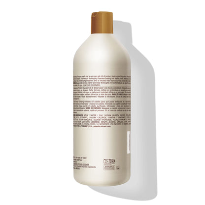 Mizani Moisture Fusion Gentle Clarifying Shampoo - Cleanses Hair to Remove Buildup, With Charcoal, For Curly Hair