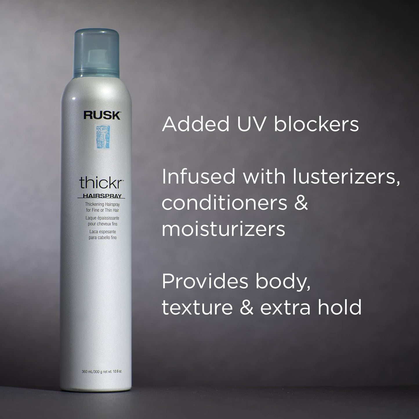RUSK Thickr Thickening Hairspray 10 Fl Oz