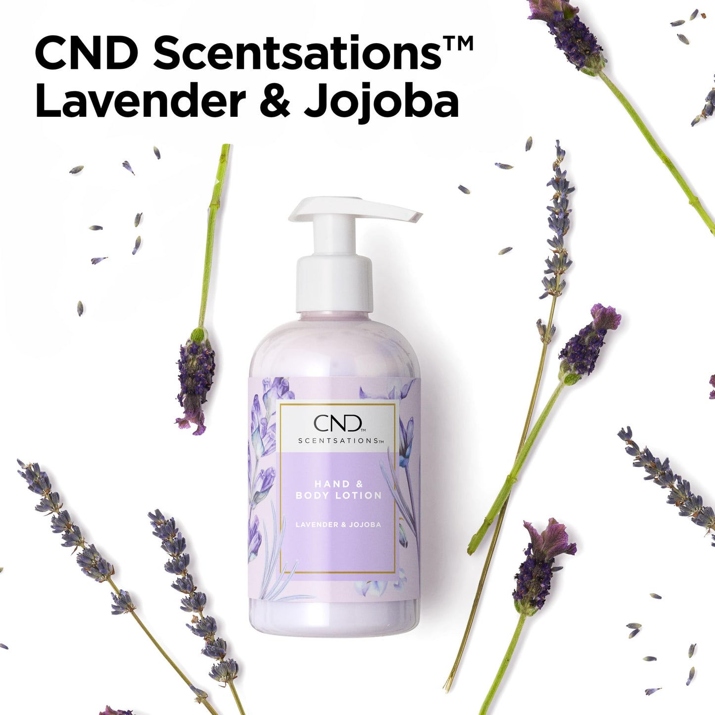 CND Scentsations Hand & Body Lotion, Deep Moisturizing and Hydrating Formula for Dry Damaged Skin, Dermatologically Tested, 8.3 oz.