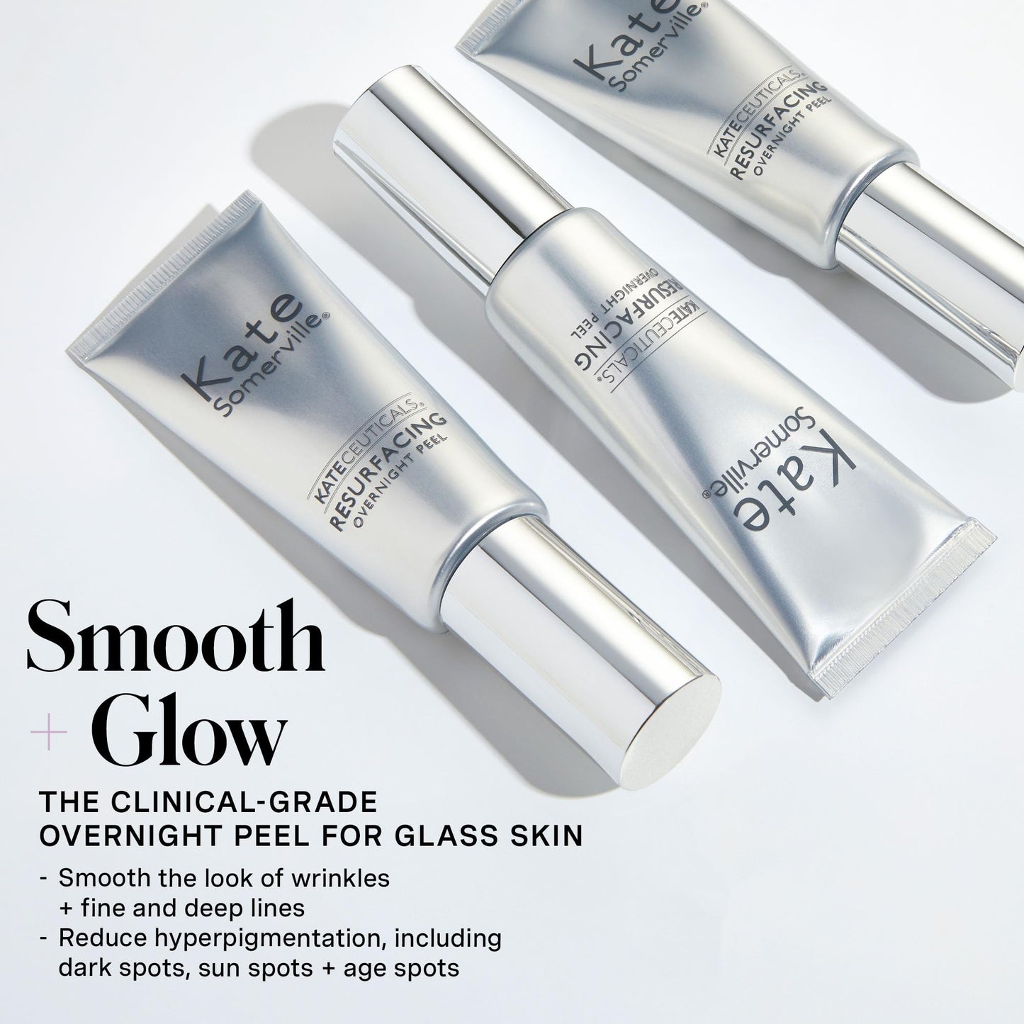Kate Somerville KateCeuticals® Resurfacing Overnight Peel – Clinic-Grade Face Peel, Powerful Anti-Aging Treatment, 1 Fl Oz
