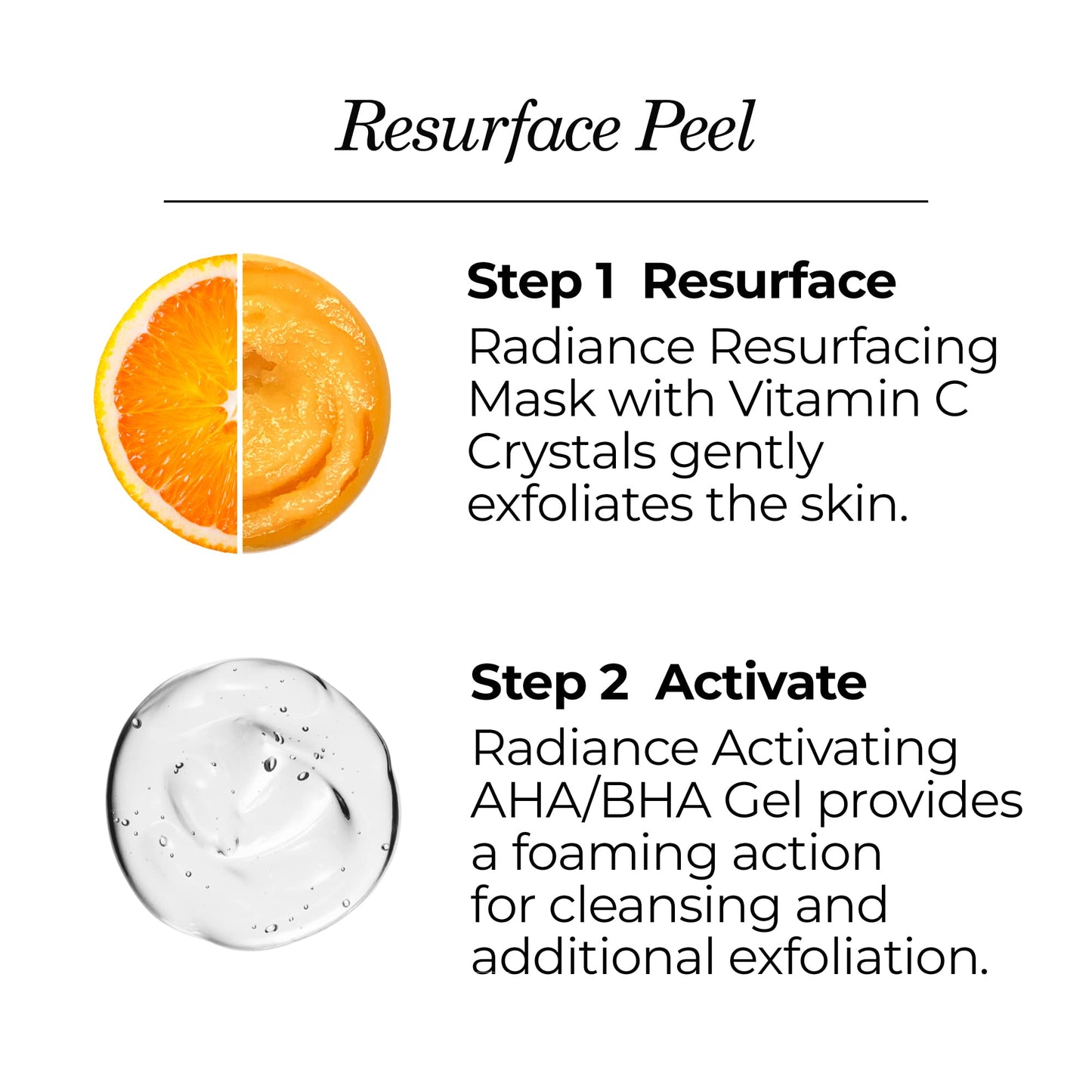 NassifMD Micro-Spa Vitamin C Skin Peel – AHA BHA Exfoliant with Salicylic Acid