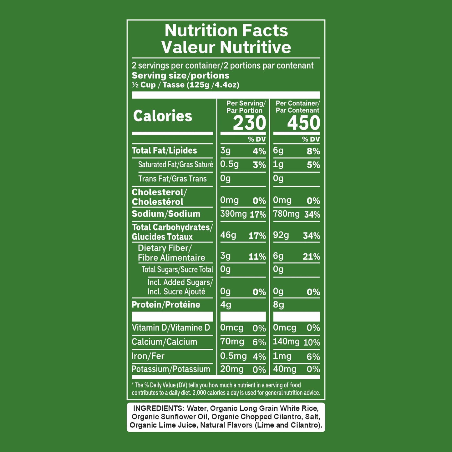 Reganic Cilantro & Lime Rice Pouch, USDA Organic, Zesty Global Flavor, 8g Protein & 6g Fiber, Made with 7 Organic Ingredients, Always Fluffy, Ready in 1.5 Minutes, Vegan Gluten-Free Non-GMO, 8.8 oz Pack of 6