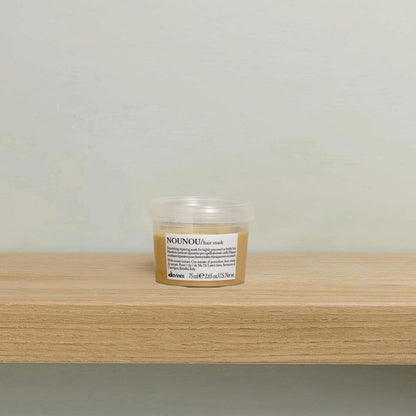 Davines NOUNOU Hair Mask, Nourishing And Repairing Treatment For Bleached, Permed Or Relaxed Hair, Add Shine Weightlessly